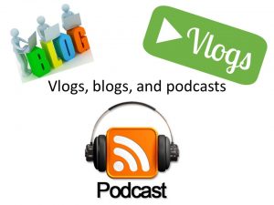 video log podcast logo