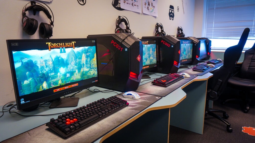 Computers in the gamelab