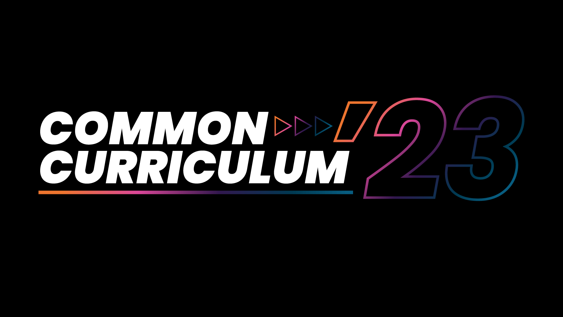 Common curriculum 23 graphic