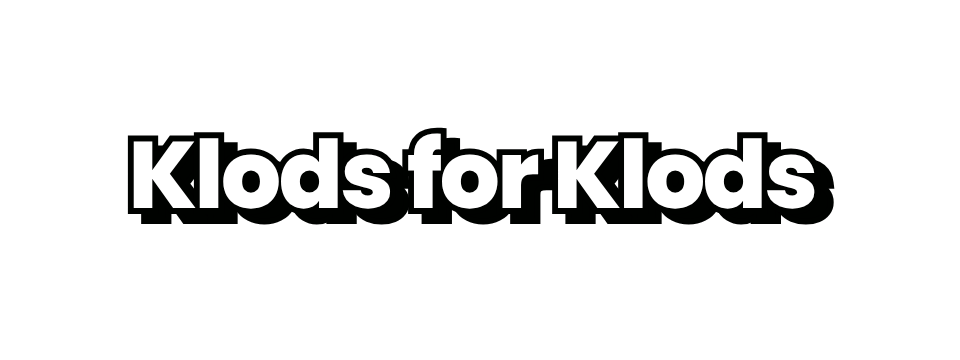 Klods for klods grafik