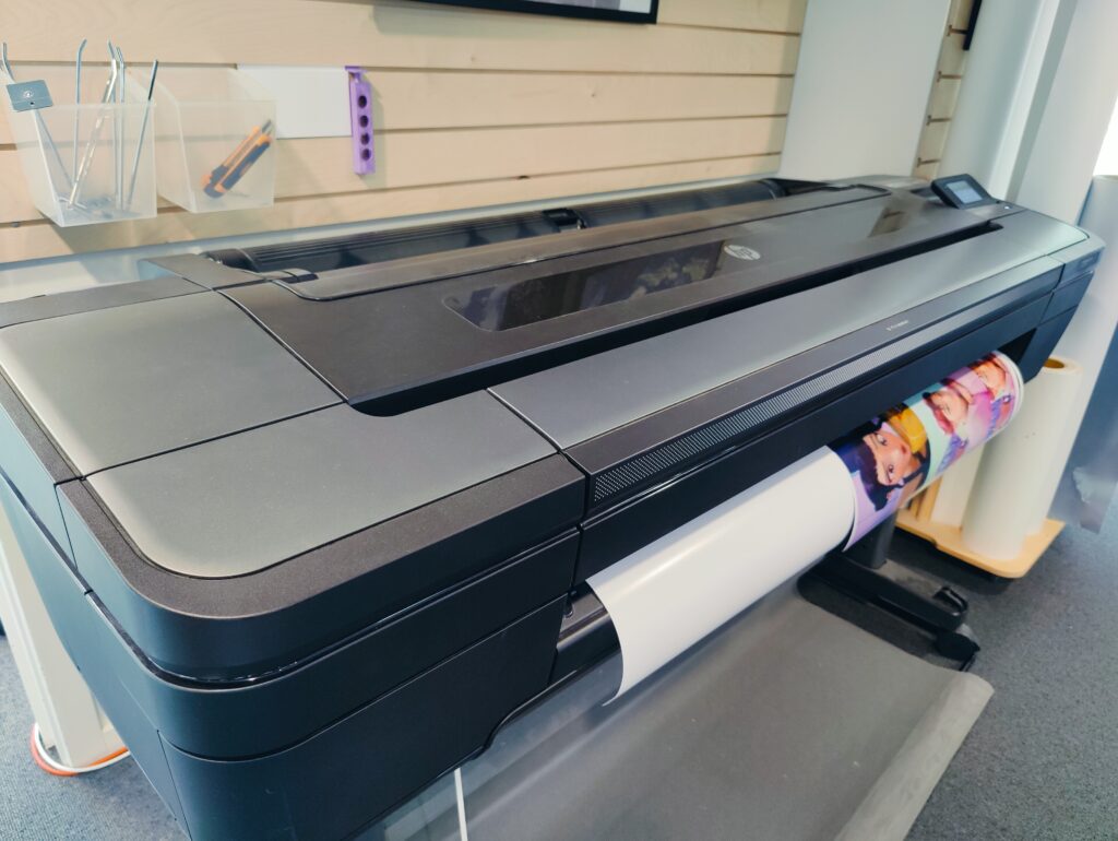 Plakatprinter på TekX