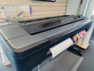 Plakatprinter på TekX