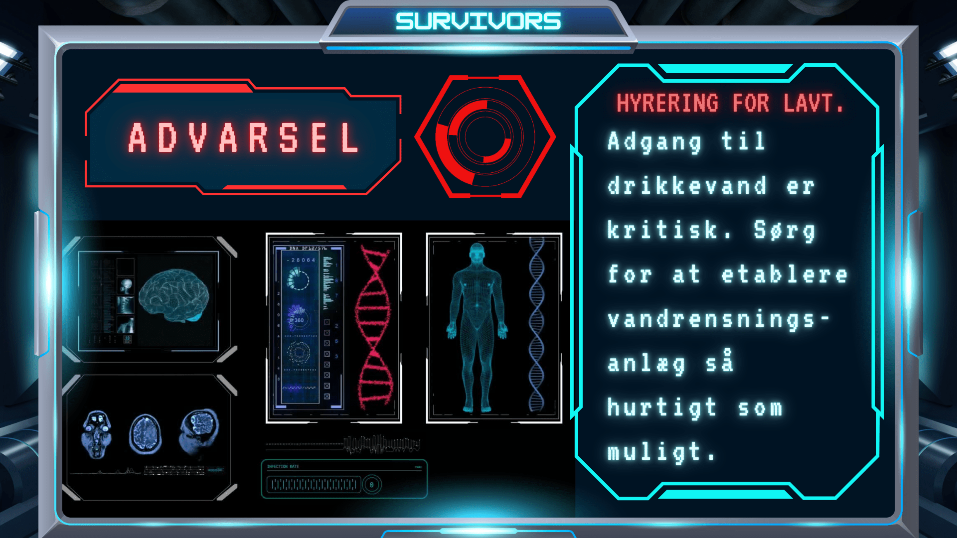 Survivors - udfordring eksempel