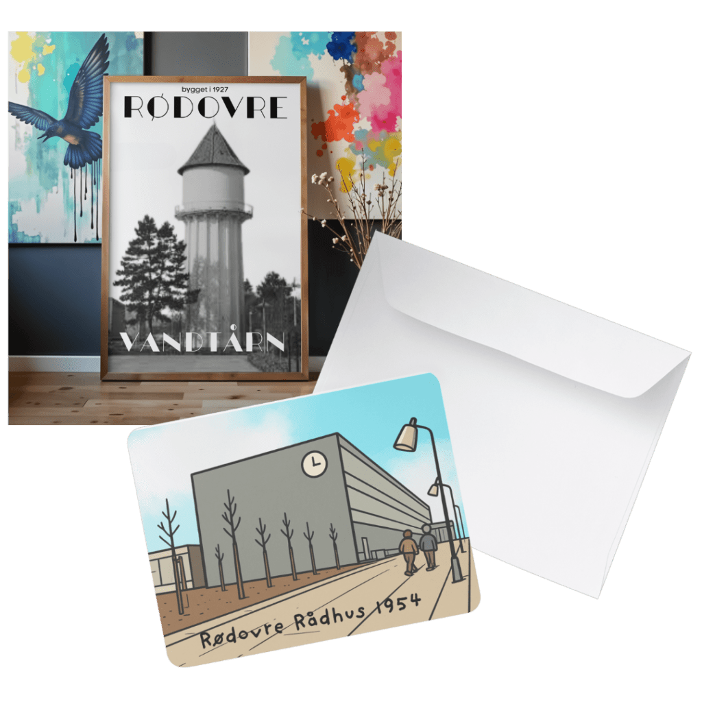 Plakat og postkort mockup